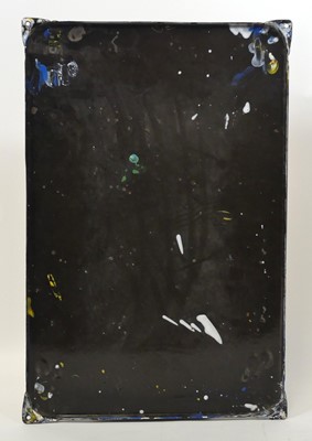 Lot 219 - A French enamel-on-metal advertising sign...