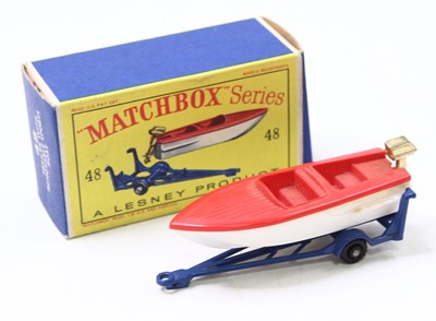 Lot 1635 - A Matchbox 1/75 series No. 48 trailer with...