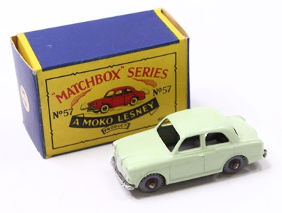 Lot 1639 - A Matchbox 1/75 series No. 57 Wolseley...