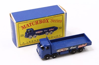 Lot 1640 - A Matchbox 1/75 series No. 20 ERF transport...