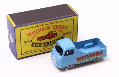 Lot 1643 - A Matchbox 1/75 series No. 60 Morris J2...