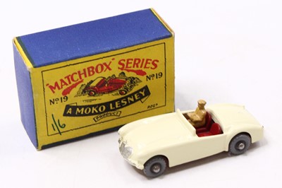 Lot 1656 - Matchbox 1/75 series No. 19 MGA Sports Car,...