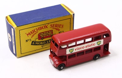 Lot 1659 - Matchbox 1/75 series No. 5 London Bus,...