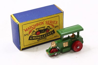 Lot 1671 - Matchbox 1/75 series No. 1 Aveling Barford...