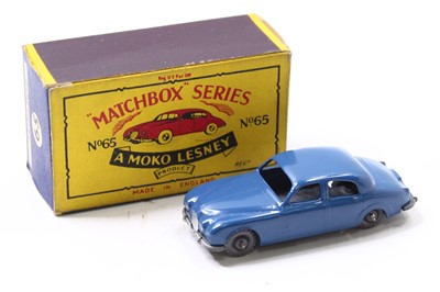 Lot 1674 - A Matchbox 1/75 series No.65 3.4L Jaguar,...