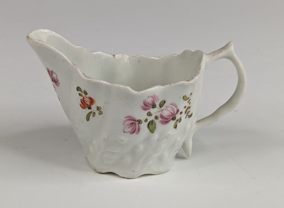 Lot 2033 - A Lowestoft porcelain cream jug, circa 1790,...