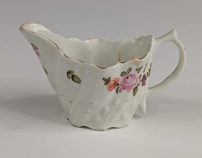 Lot 2034 - A Lowestoft porcelain cream jug, circa 1790,...