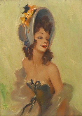 Lot 282 - Jean Gabriel Domergue (French, 1889-1962) -...