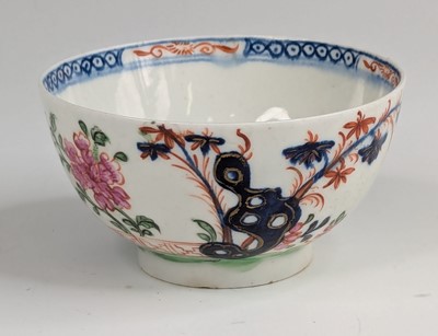 Lot 2040 - A Lowestoft porcelain tea bowl, circa 1775,...