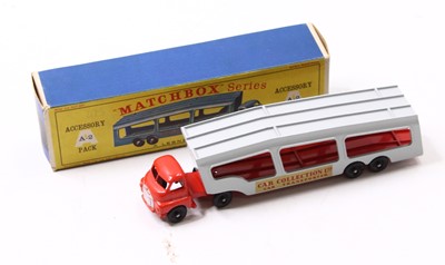 Lot 1664 - A Matchbox No. A2 Articulated Four Car...