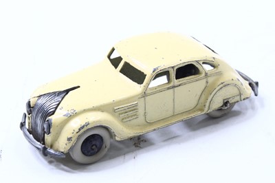 Lot 1275 - A Dinky Toys No. 30A Chrysler Airflow saloon,...