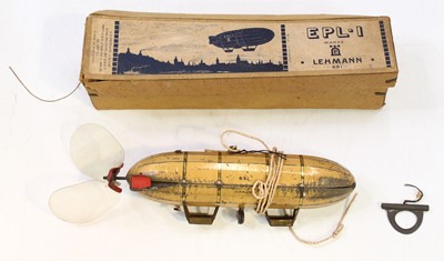 Lot 1962 - A Lehmann No. 651 tinplate ETL-1 Blimp...