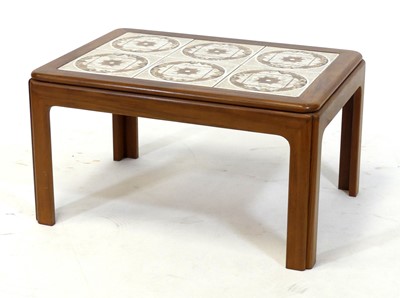 Lot 370 - A 1960s G-Plan 'Fresco' teak low occasional...