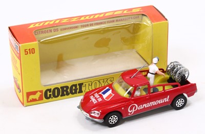 Lot 1414 - Corgi Toys, 510, Citroen DS Tour De France...