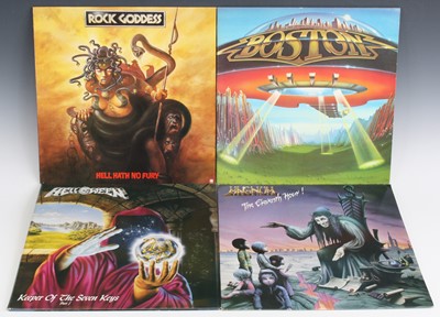 Lot 509 - Rock / Metal, a collection of LP's and 12"...