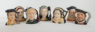 Lot 40 - A collection of Royal Doulton character jugs,...