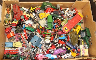 Lot 1527 - A tray of loose and playworn diecast models to...