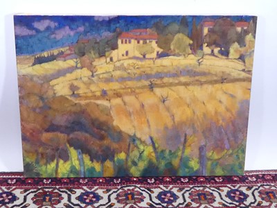 Lot 1024 - Contemporary school -  A Provence? landscape,...