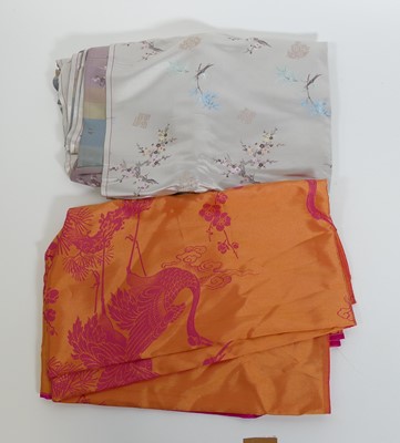 Lot 88 - A collection of Chinese embroidered silk