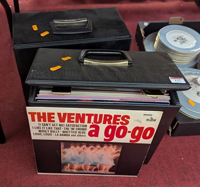 Lot 137 - Two cases of LPs to include James Last