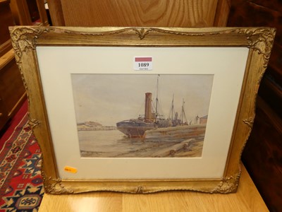 Lot 1089 - Stephen John Batchelder (1849-1932) - Moored...