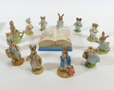 Lot 171 - A collection of Beswick Beatrix Potter Peter...