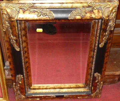 Lot 1117 - A contemporary metal framed rectangular...