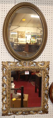 Lot 1133 - A small 19th century Florentine giltwood...