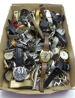 Lot 419 - A collection of lady's and gent's wristwatches,...