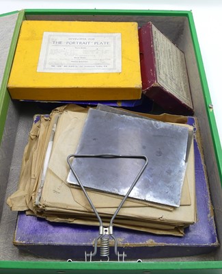 Lot 453 - A collection of photographic plates, mainly...