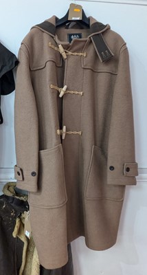 Lot 557 - A Gloverall brown duffle coat, size probably L