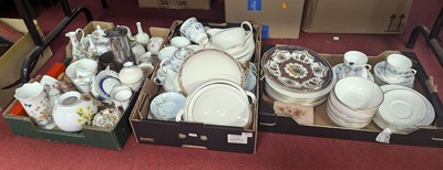 Lot 553 - Three boxes of miscellaneous items to inlcude...