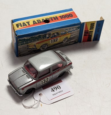 Lot 490 - A Mercury No. 43 Fiat 1000, comprising silver...