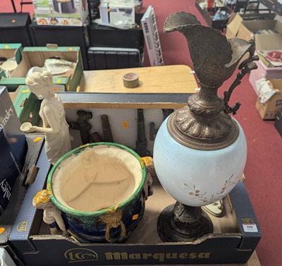 Lot 508 - Miscellaneous items to include a Victorian...