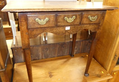 Lot 1229 - A provincial early 19th century joined oak...