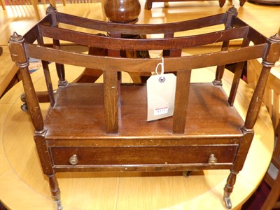 Lot 1273 - Occasional furniture to include; a mahogany...