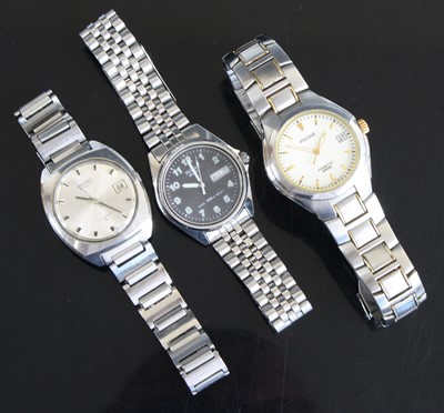 Lot 346 - A collection of gent's fashion watches, to...