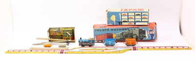 Lot 2025 - Two vintage tinplate items, to include a...