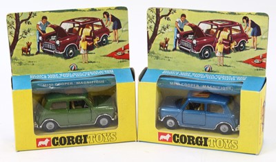 Lot 1507 - A Corgi Toys group of 2 Nos. 334 Mini Cooper...