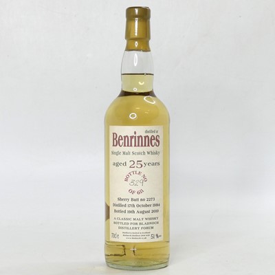 Lot 1428 - Benrinnes 1984 single malt Scotch whisky, aged...