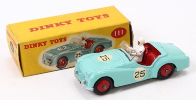 Lot 1150 - A Dinky Toys, No.111 Triumph TR2 Sports, in...