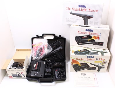 Lot 1902 - A Sega Master System II Plus interactive video...