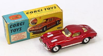 Lot 1492 - Corgi Toys No. 310 Chevrolet Corvette Stingray,...