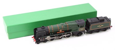 Lot 587 - Hornby-Dublo 2-rail 4-6-2 West Country class...