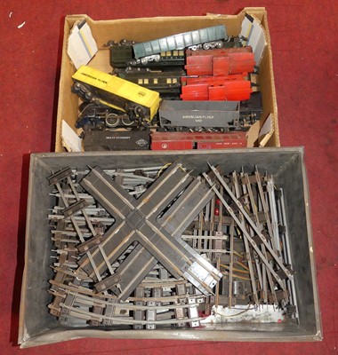 Lot 1507 - A collection of S scale trains by The AC...