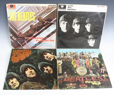 Lot 555 - The Beatles, a collection of LP's to include...