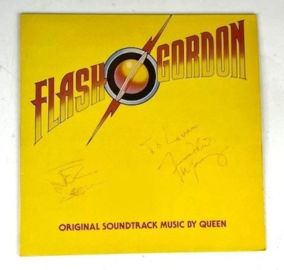 Lot 585 - Queen - Flash Gordon, 1980 UK 1st pressing EMC...