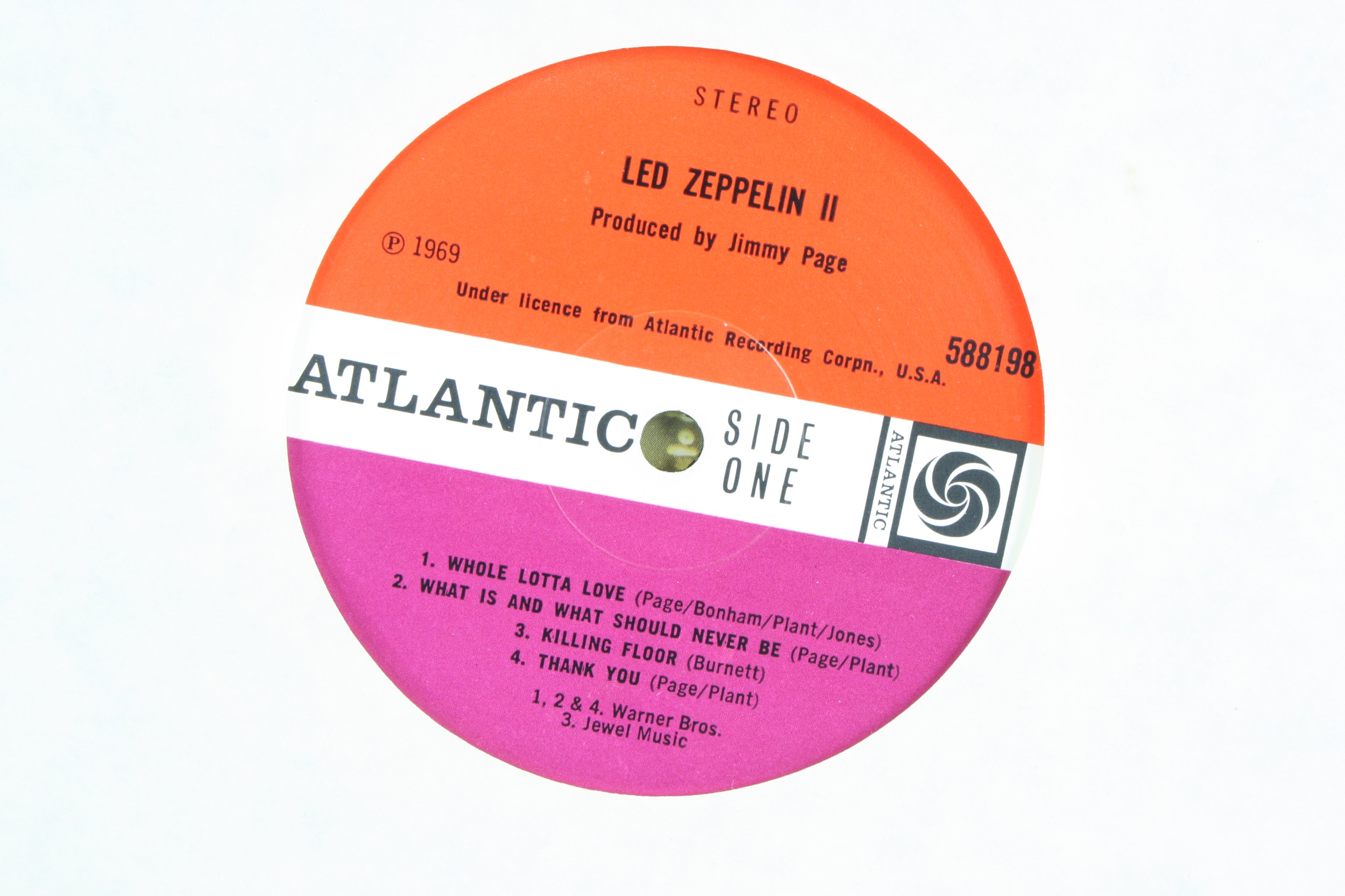 Lot 583 - Led Zeppelin - Led Zeppelin II, UK 3rd