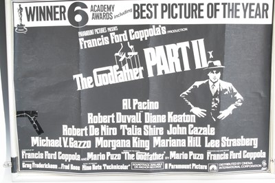 Lot 752 - The Godfather II, 1974 UK quad film poster,...