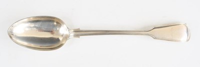 Lot 2103 - An early Victorian silver stuffing spoon, in...